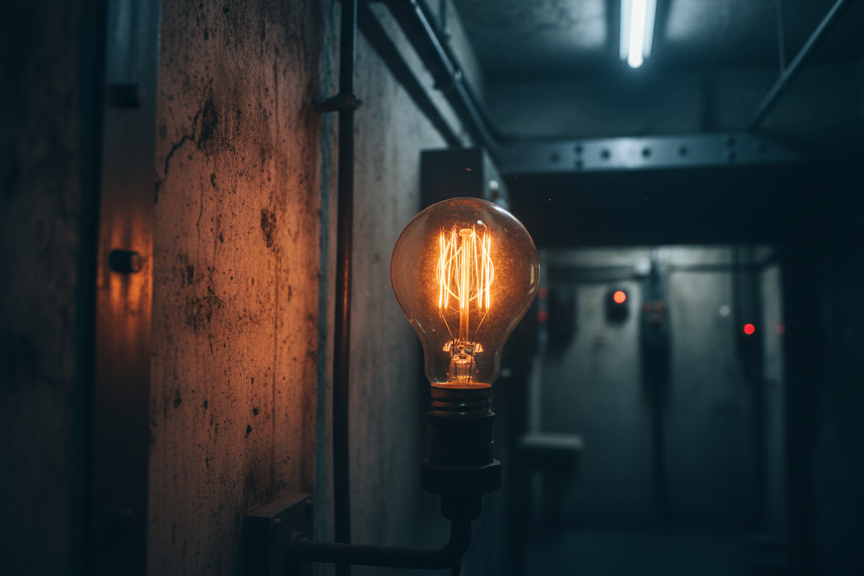 The Lightbulb Conspiracy, or: why your “long life” bulb keeps dying like a Victorian orphan