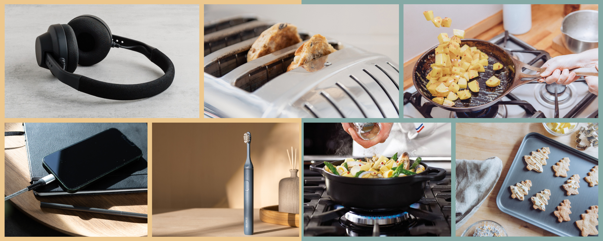 Your Cookware Heroes & Electronics Icons