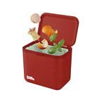 ReBorn 5 litre food waste bin with odour-locking lid, made from 100% recycled plastic