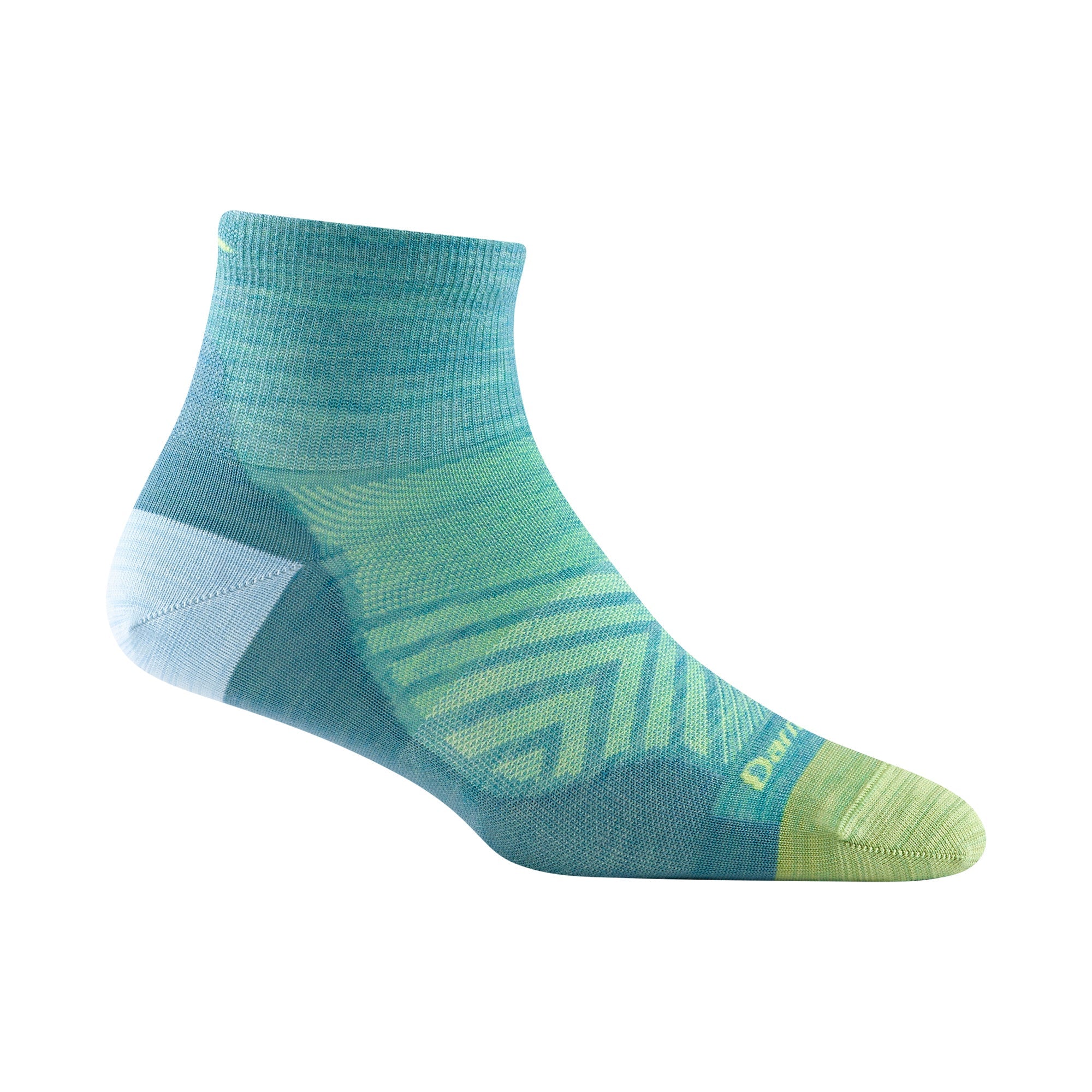 Ladies Quarter No Cushion Ultra-Lightweight Running Merino Socks