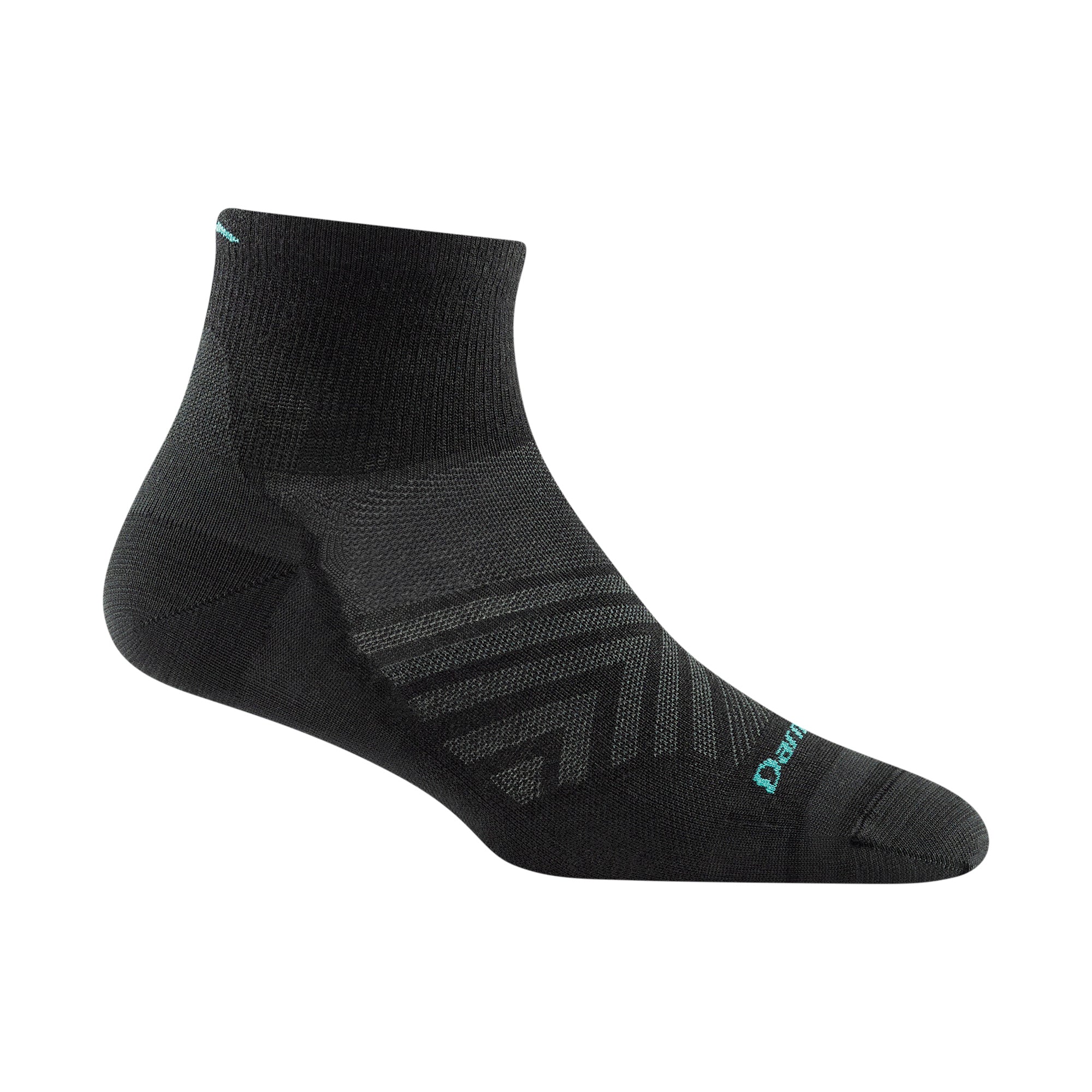 Ladies Quarter No Cushion Ultra-Lightweight Running Merino Socks