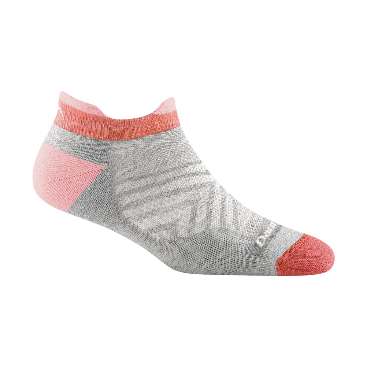 Darn Tough Ladies No Show Ultra-Lightweight Anti Blister Running Merino Socks L / Ash – Lifetime Guarantee