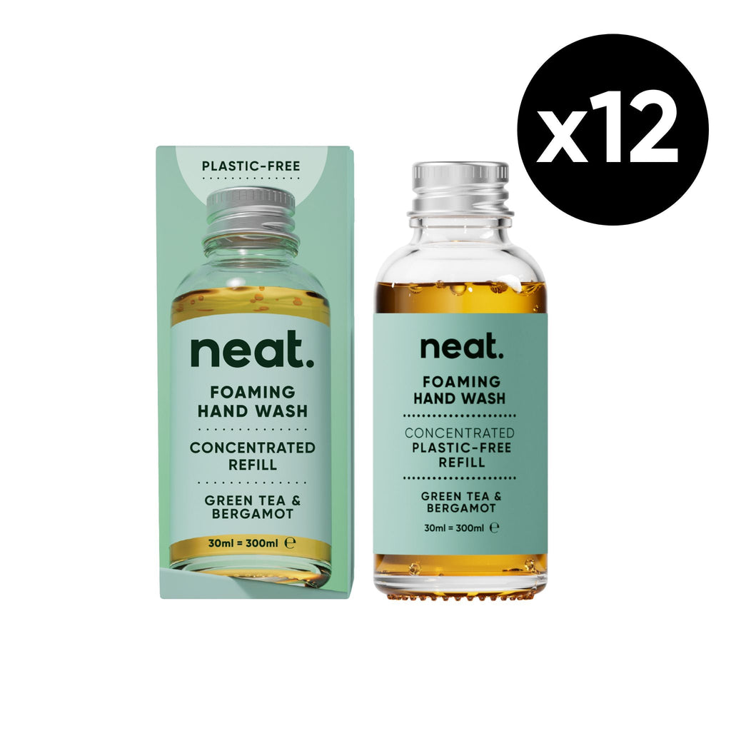 Neat - 12x Foaming Hand Wash Refills, Green Tea & Bergamot - Buy Me Once UK