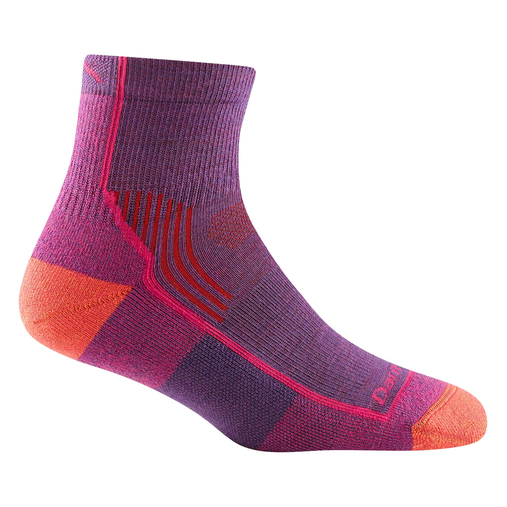 Ladies Ankle Midweight Hiking Seamless Merino Socks