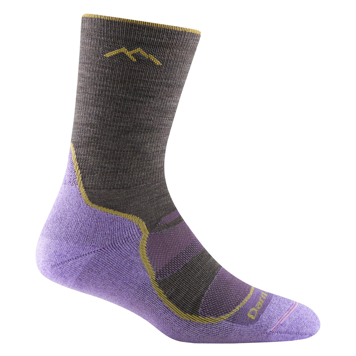 Darn Tough Ladies Micro Crew Lightweight Hiking Merino Socks M / Taupe – Lifetime Guarantee