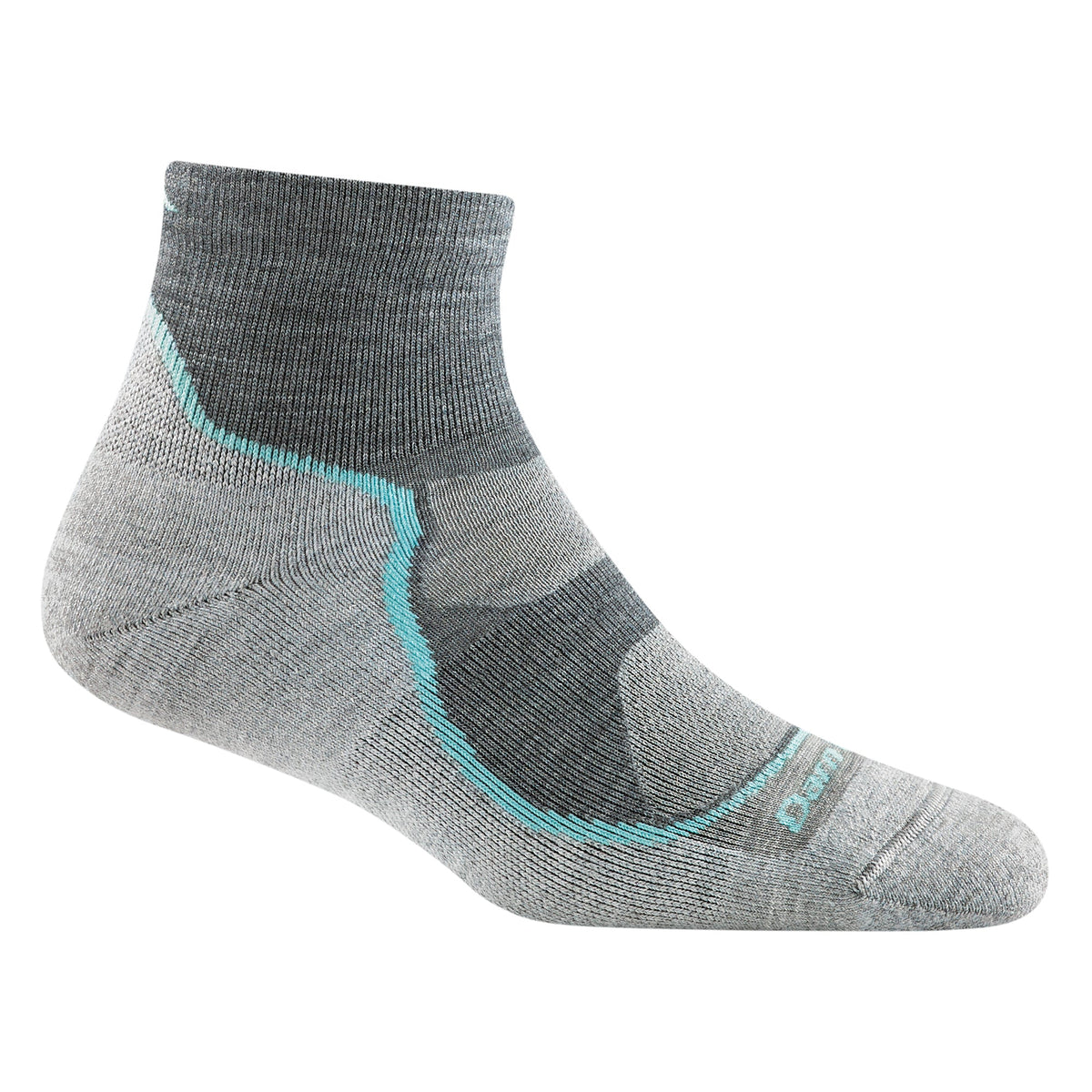 Darn Tough Ladies Merino Wool Lightweight Ankle Hiking Socks L / Slate – Lifetime Guarantee