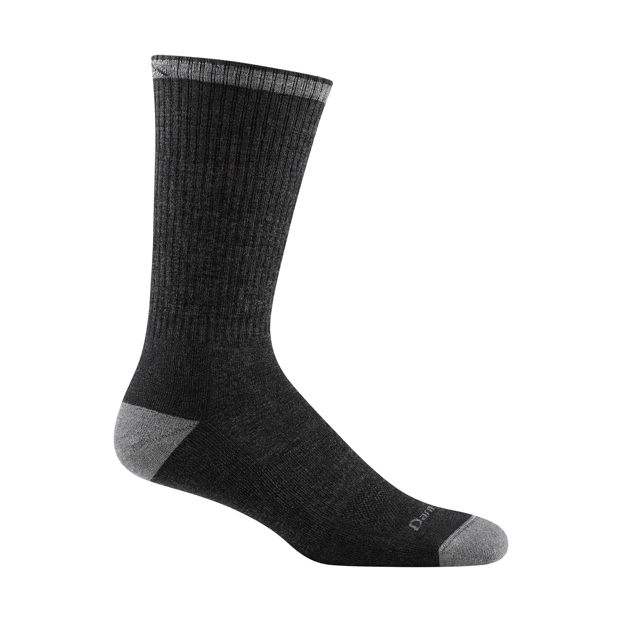 Mens Merino Wool Boot Midweight Rib-knit Durable Work Socks