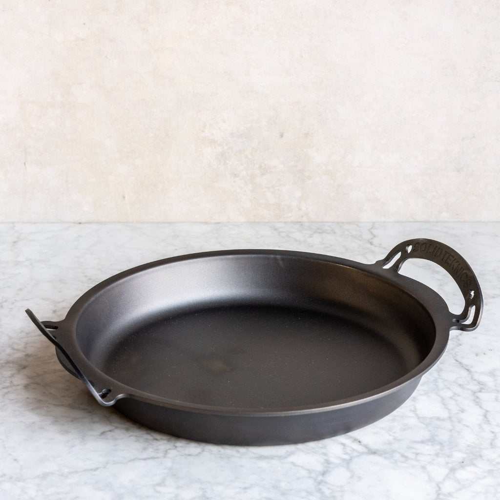 Solidteknics - 35cm Quenched Seamless Iron All-In-One Pan - Buy Me Once UK