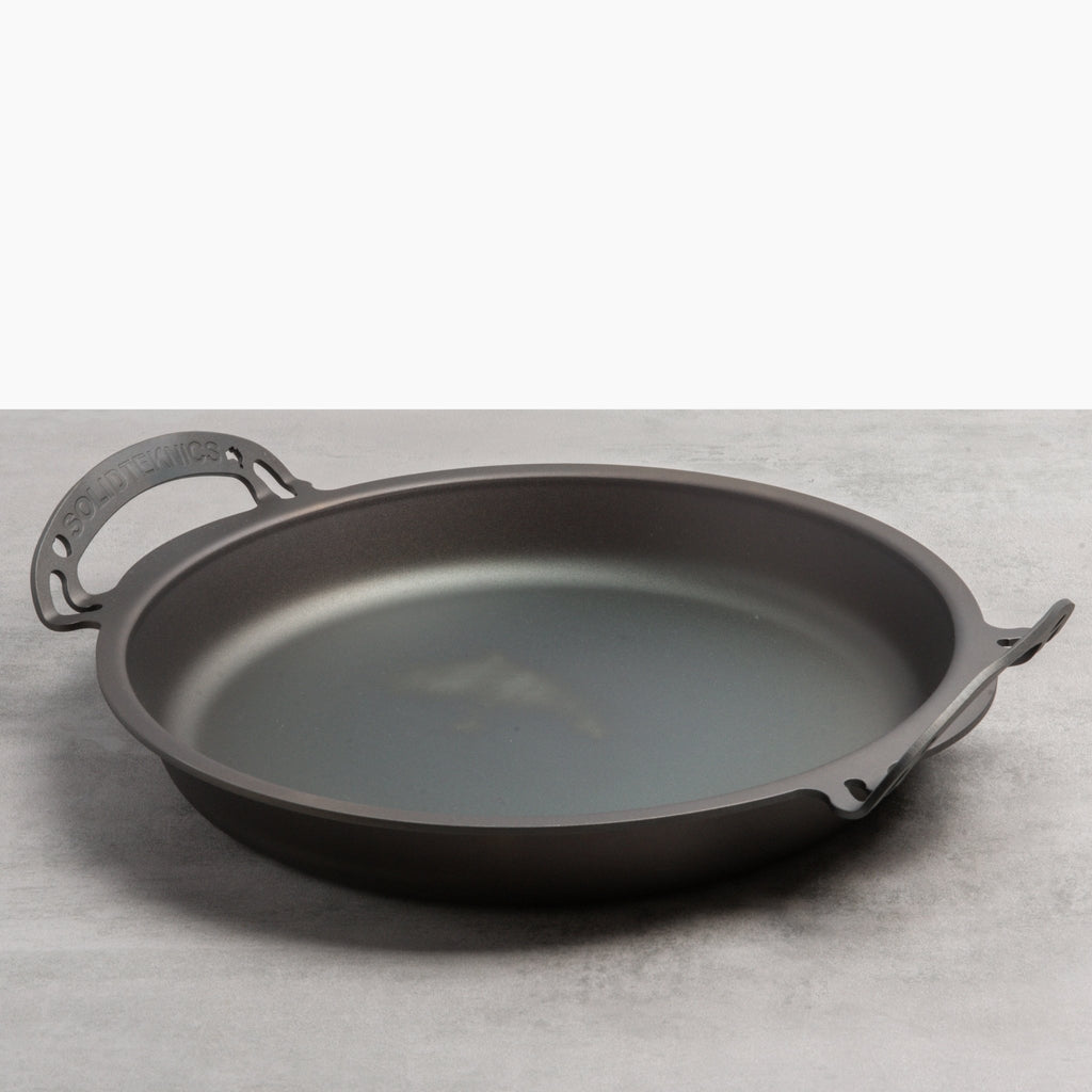 Solidteknics - 35cm Quenched Seamless Iron All-In-One Pan - Buy Me Once UK