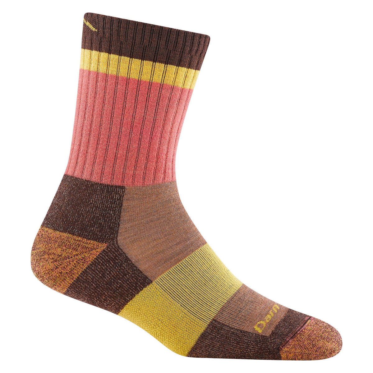 Darn Tough Ladies Crew Merino Wool Lightweight Hiking Socks L / Earth – Lifetime Guarantee