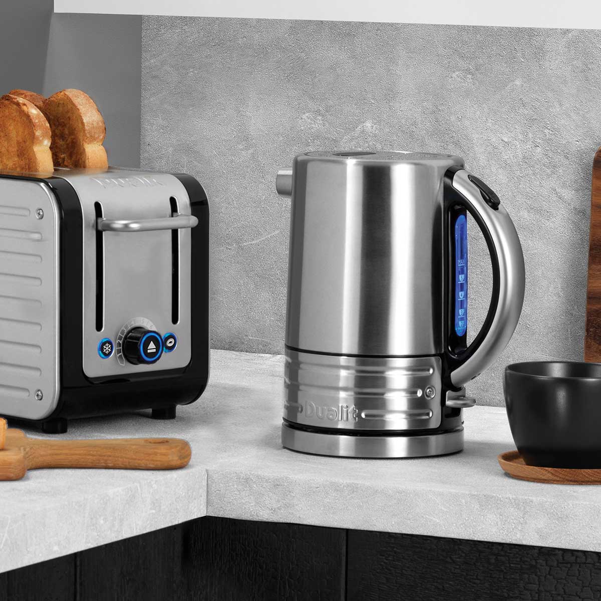 Krishna Consciousness Dark Grey Kettle And Toaster Coffee Casara