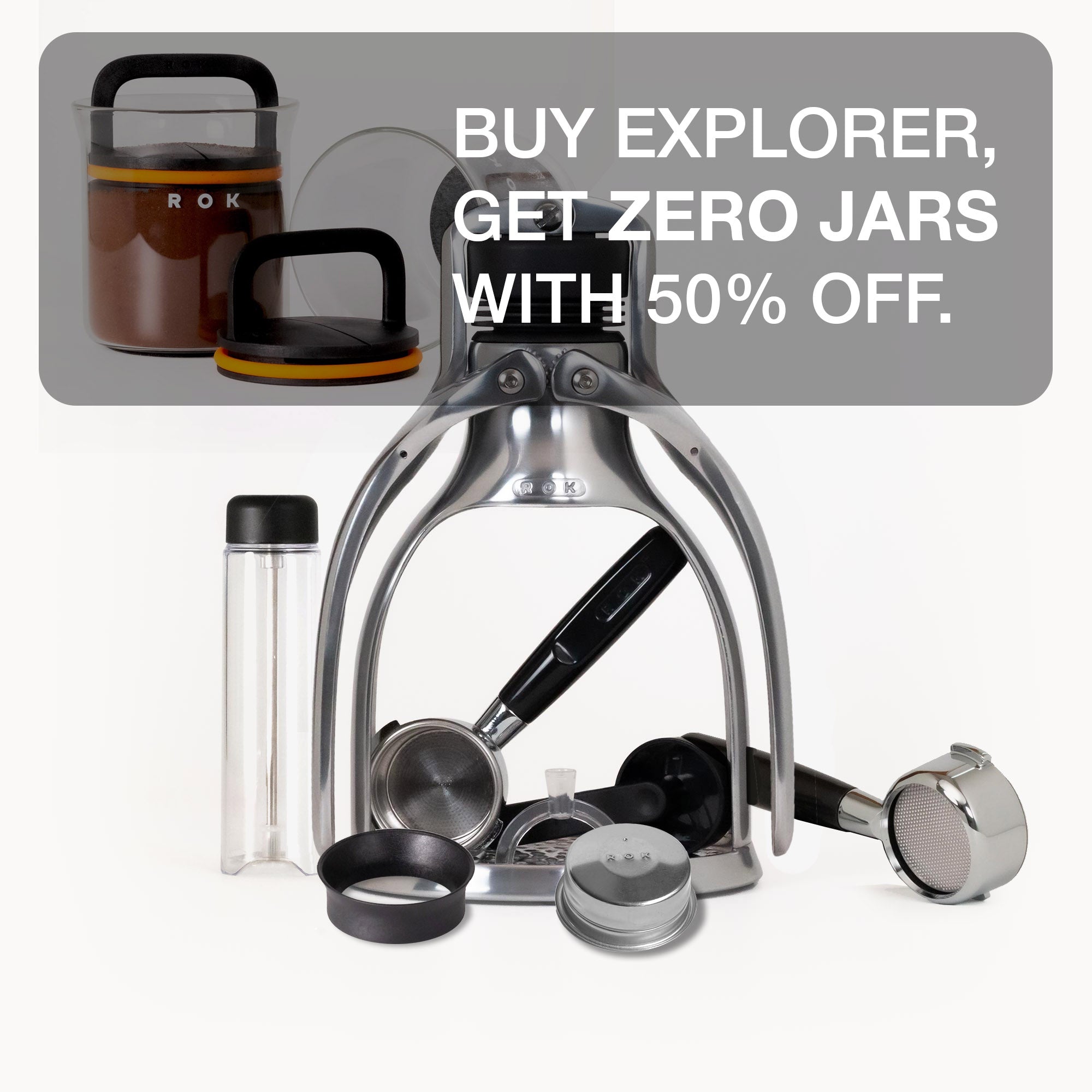 ROK Manual Expresso-Maker - Explorer Edition | Built to Last – Buy