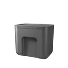 ReBorn SquishBin soft plastics recycling bin made from 100% recycled plastic in dark grey