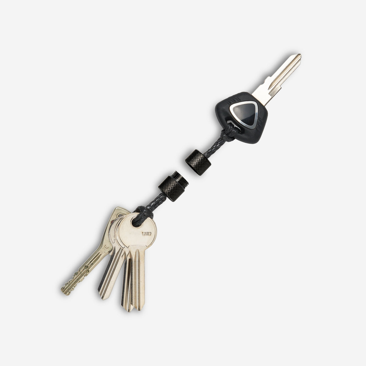 Wingback Key Loop - Black Steel – Buy Me Once UK