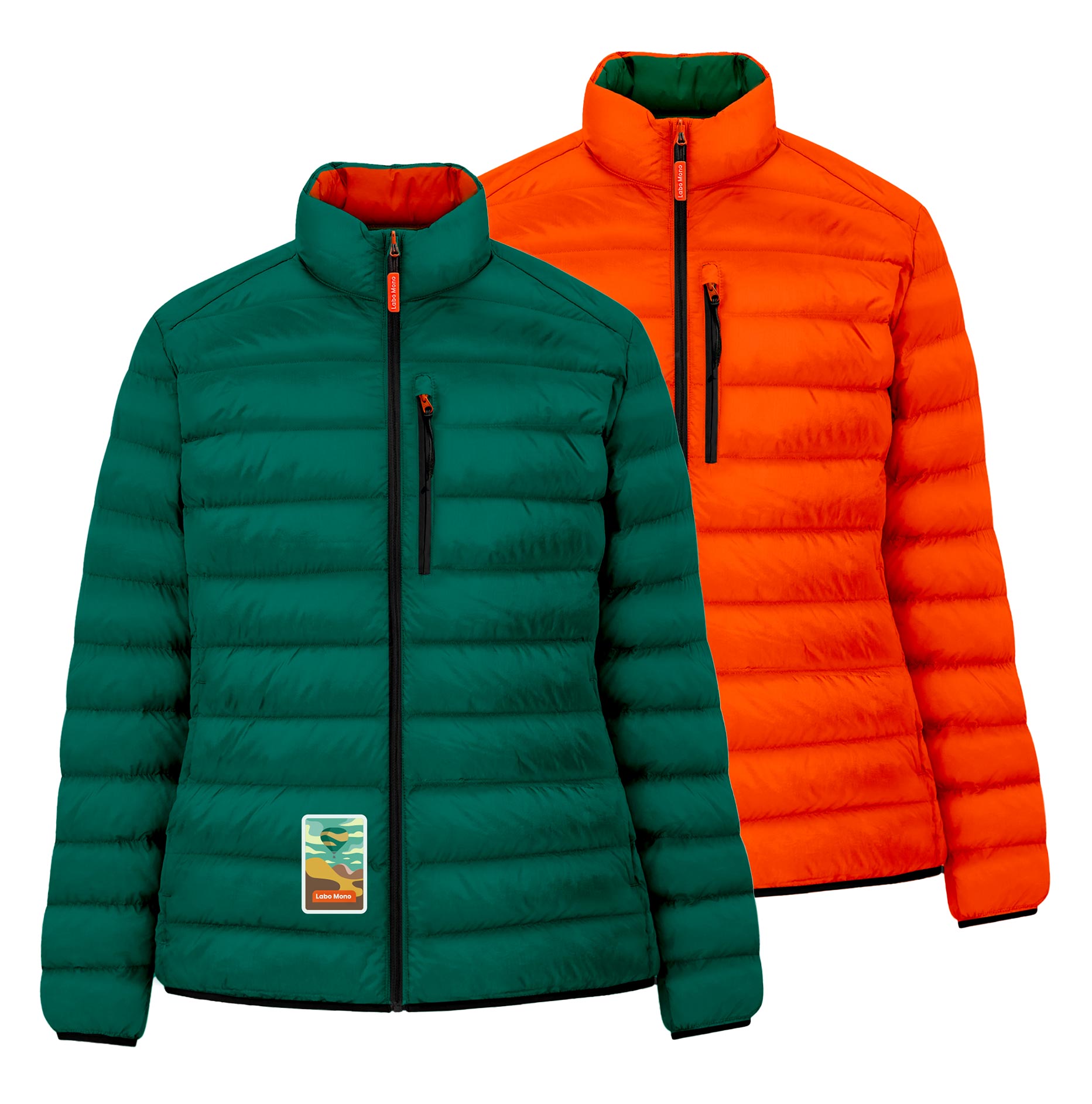 Women's Lightweight Puffer Jacket, Green – Buy Me Once UK