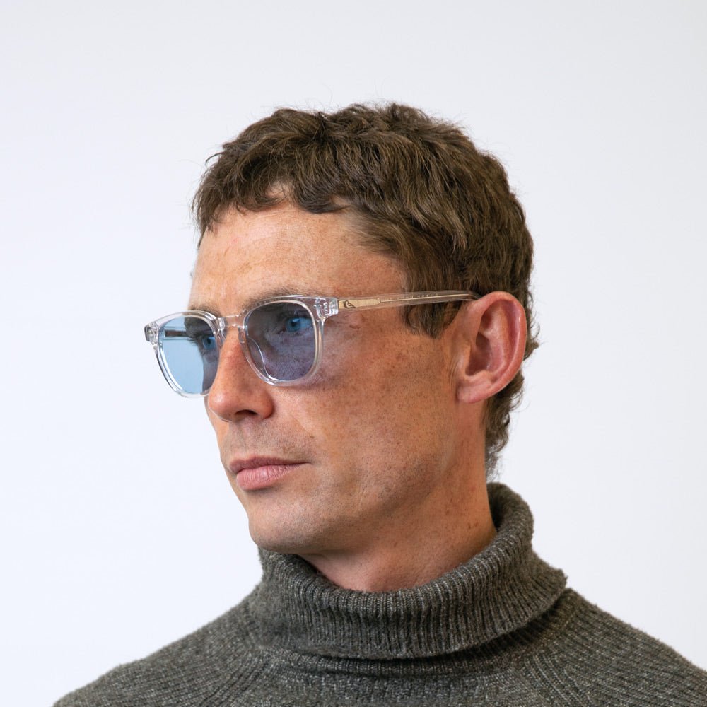 Bird Eyewear - Athene, Clear Plant-Based Sunglasses - Buy Me Once UK