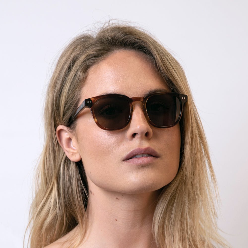 Bird Eyewear - Athene Plant-Based Sunglasses, Caramel - Buy Me Once UK