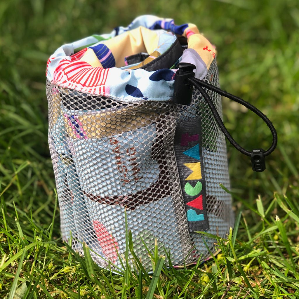 Pacmat - Beach Print, Recycled Material, Waterproof Picnic Blanket, Family Size - Buy Me Once UK