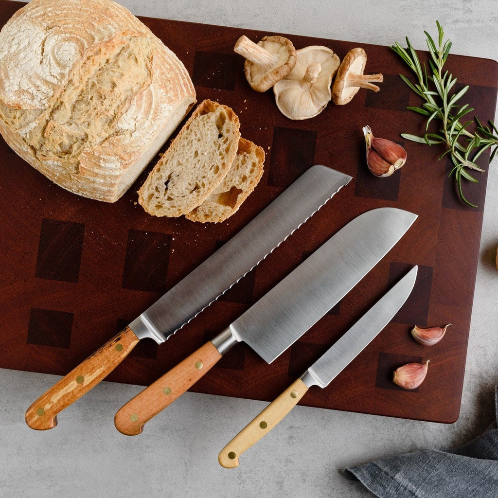 Forest & Forge - Beech Wood Bread Knife, 20cm - Buy Me Once UK