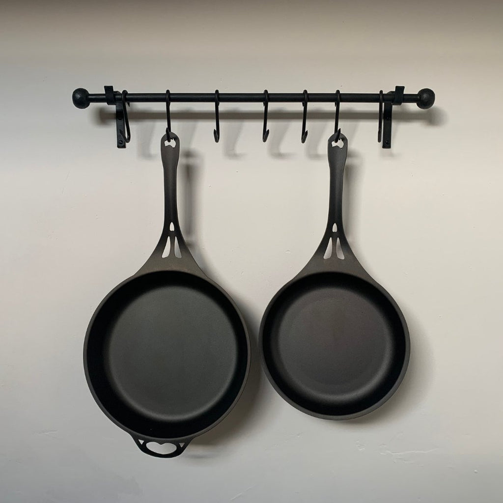 Made by the Forge - Blackthorn Iron Pan Rail - Buy Me Once UK