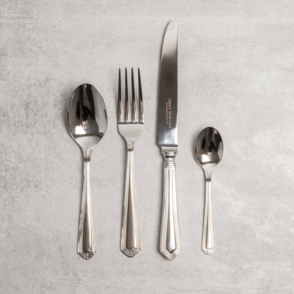 Legacy Silverware - Chester Stainless Steel Cutlery Set - Buy Me Once UK