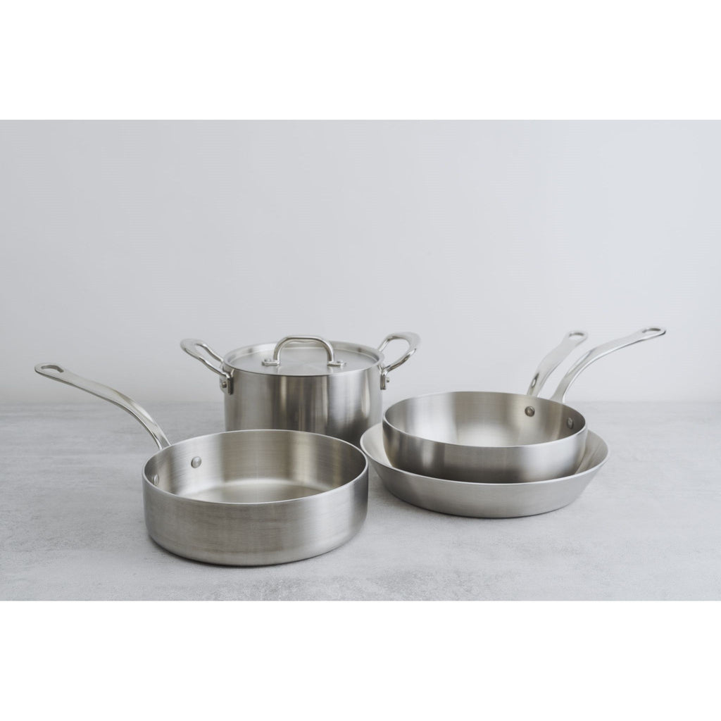 Samuel Groves - Classic 20cm Stainless Steel Tri-Ply Chefs Pan - Buy Me Once UK