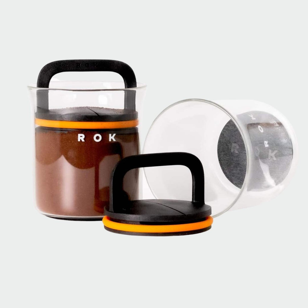 ROK - Coffee Jar With Plunger Seal, Set of 2 - Buy Me Once UK