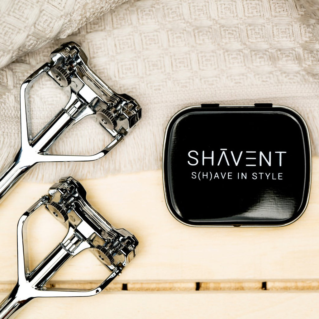 Shavent - Die-cast Zinc Pivot Head Razor, Strong Hair Set - Buy Me Once UK
