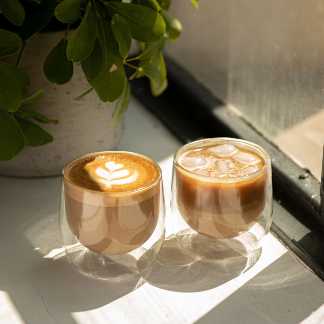 Double Walled Glass Tumbler Set 2