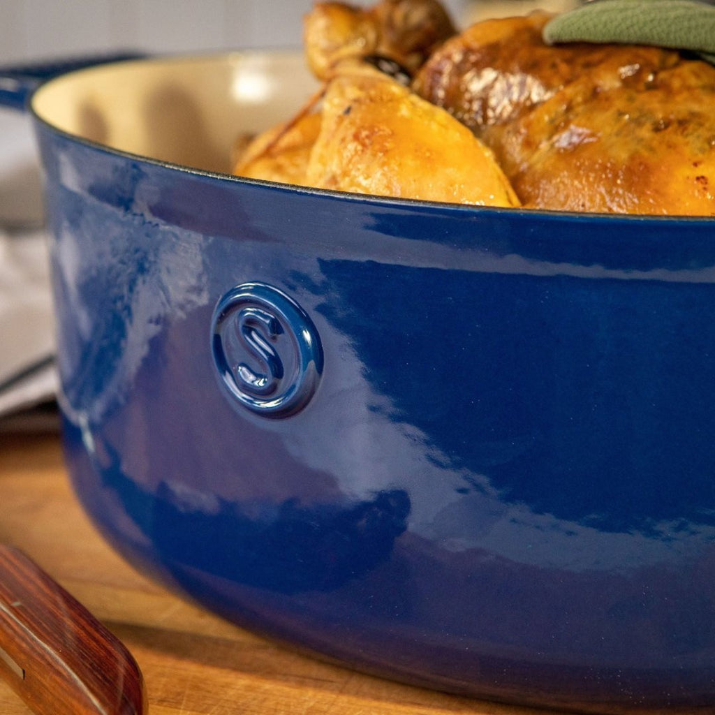 SAVEUR Selects - Enamelled Cast Iron Oval Dutch Oven 5.7L - Buy Me Once UK