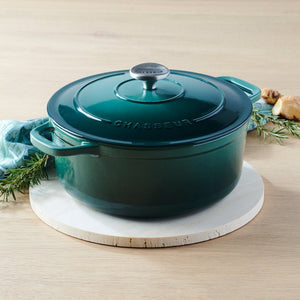 Forest Green Chasseur Cast Iron Dutch Oven – Buy Me Once UK
