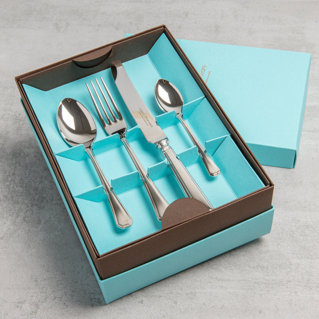 Legacy Silverware - Grecian Stainless Steel Cutlery Set - Buy Me Once UK