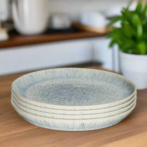 Denby Halo Speckle Set of Coupe Dinner Plates – Buy Me Once UK