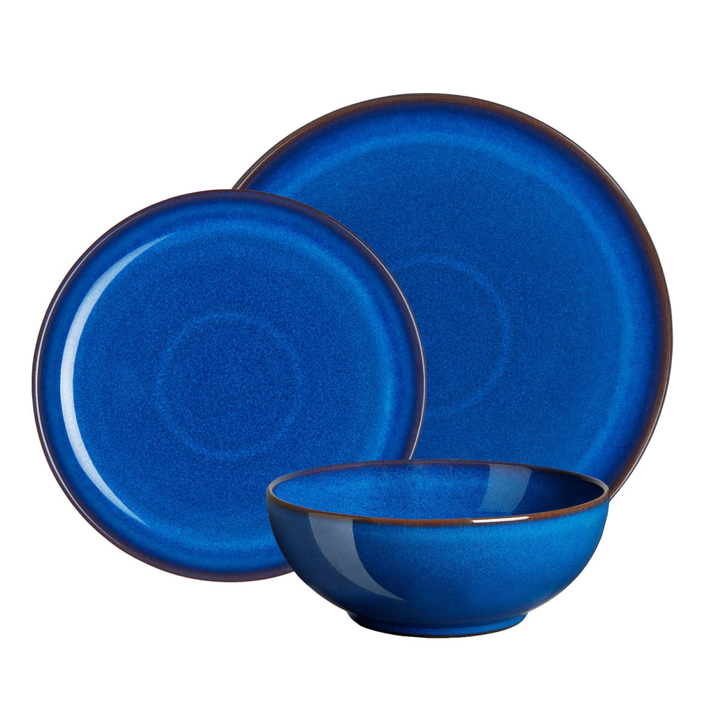 Denby - Imperial Blue 12 Piece Coupe Set - Buy Me Once UK