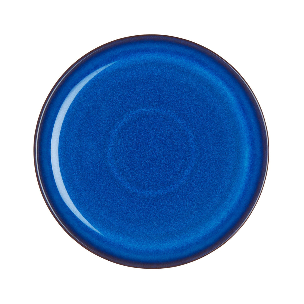 Denby - Imperial Blue Set of 4 Medium Coupe Plates - Buy Me Once UK