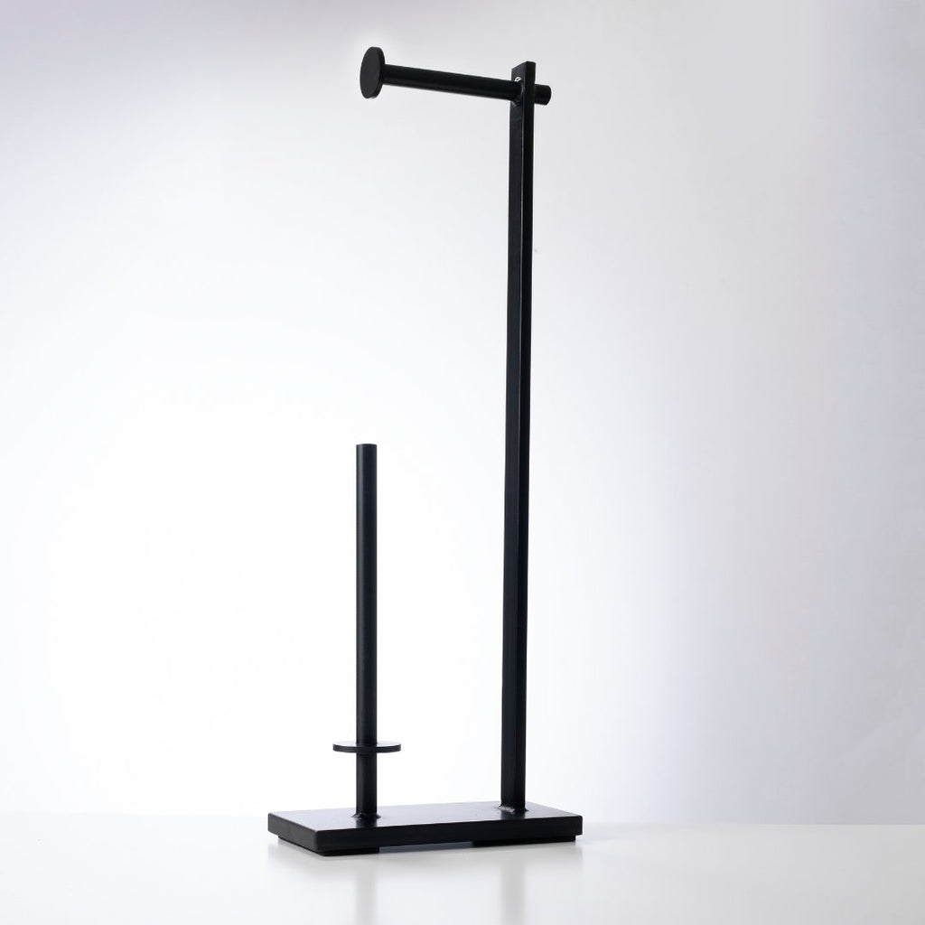 Made by the Forge - Iron Toilet Roll Holder Stand - Buy Me Once UK