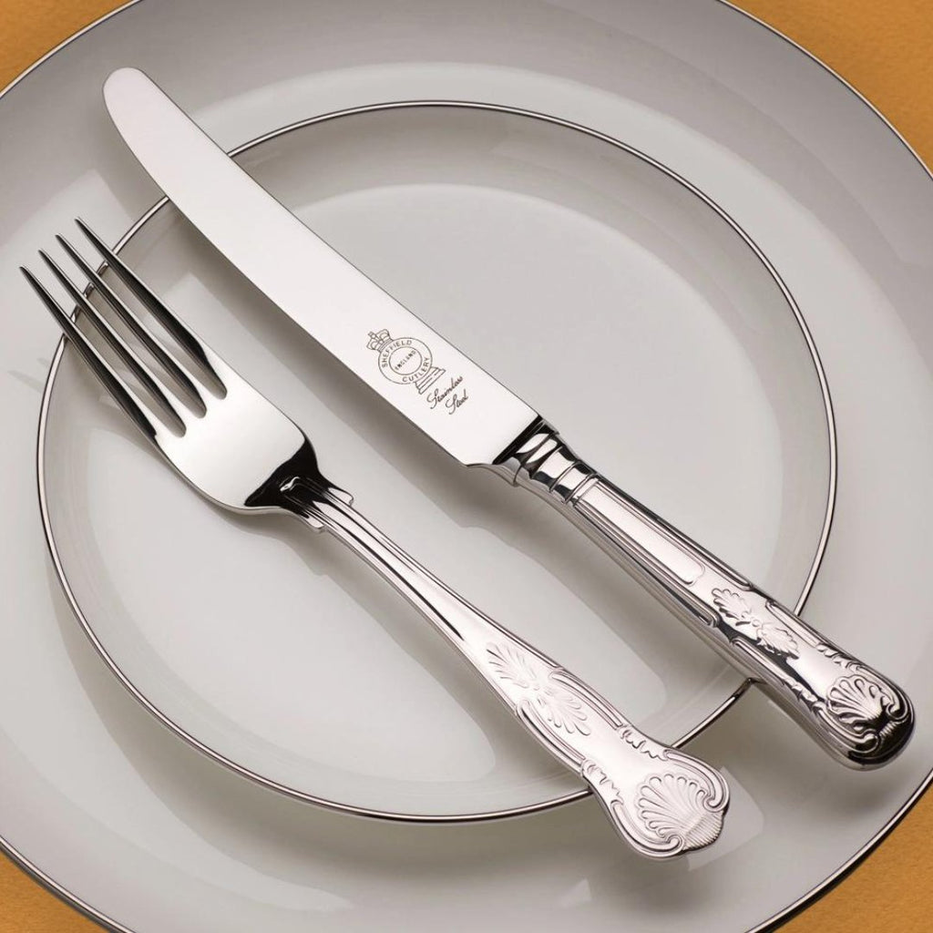 Legacy Silverware - Kings Stainless Steel Cutlery Set - Buy Me Once UK