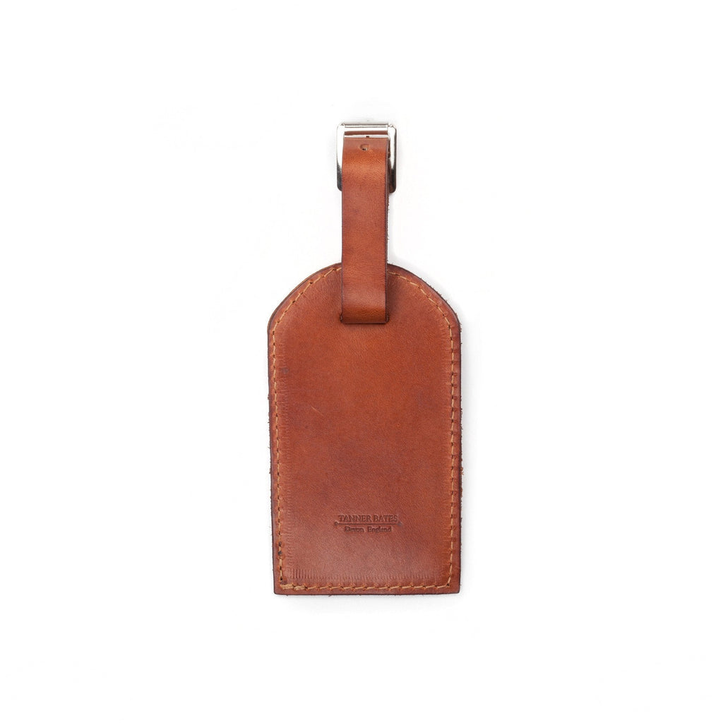 Tanner Bates - Leather Steamship Luggage Tag - Buy Me Once UK