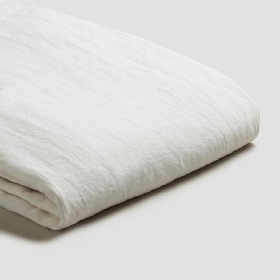 Piglet in Bed - Linen Duvet Cover, White - Buy Me Once UK