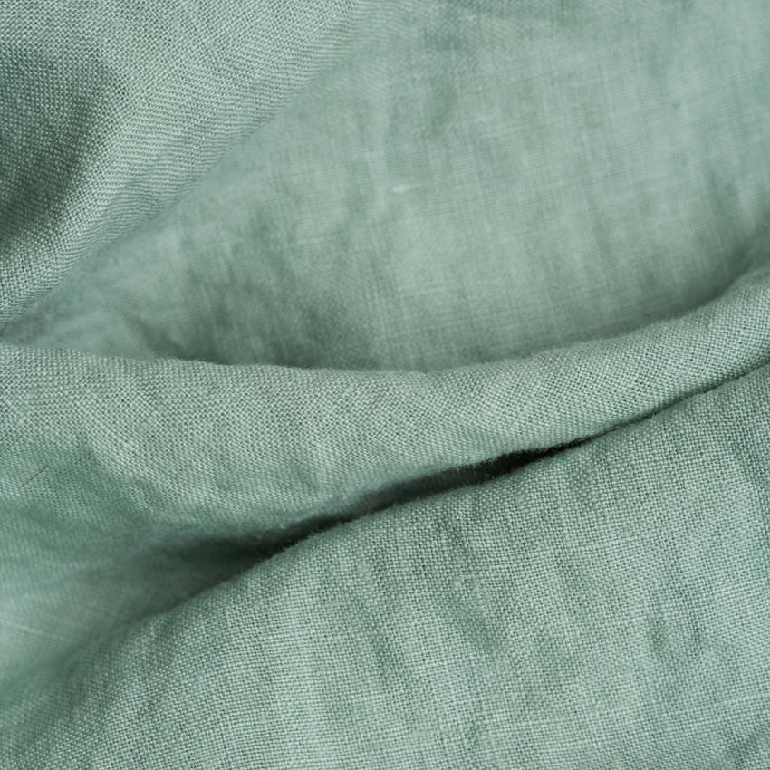 Piglet in Bed - Linen Fitted Sheet, Sage Green - Buy Me Once UK