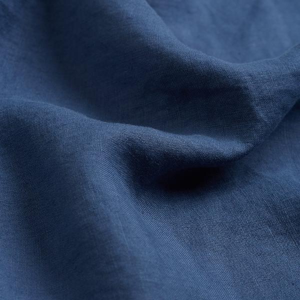 Piglet in Bed - Linen Flat Sheet, Blueberry - Buy Me Once UK