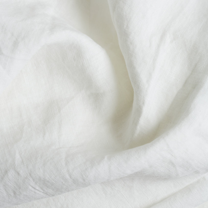 Piglet in Bed - Linen Flat Sheet, White - Buy Me Once UK