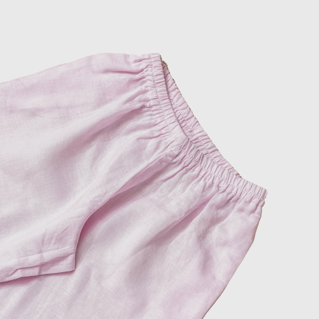 Piglet in Bed - Men's Pink Linen Pyjama Set - Buy Me Once UK