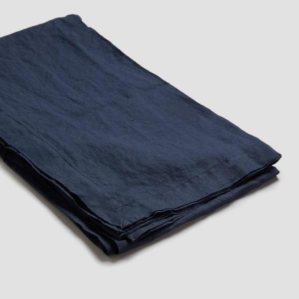 Piglet in Bed - Navy Linen Tablecloth - Buy Me Once UK
