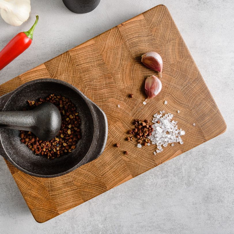 Oak End Grain Chopping Board Small