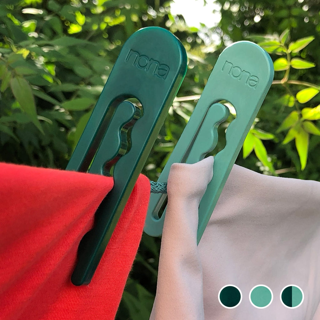 Made by Nona - Ocean Plastic Clothes Pegs - Buy Me Once UK