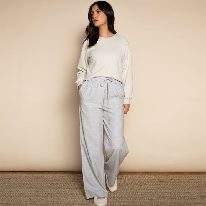Organic Cotton & Hemp Cropped Sweatshirt