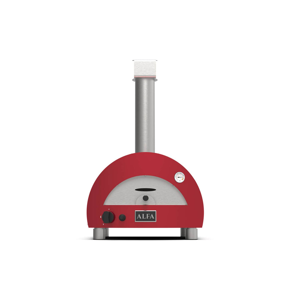 Alfa Forni - Portable Gas-Fired Pizza Oven With Cover & Utensils, Red - Buy Me Once UK