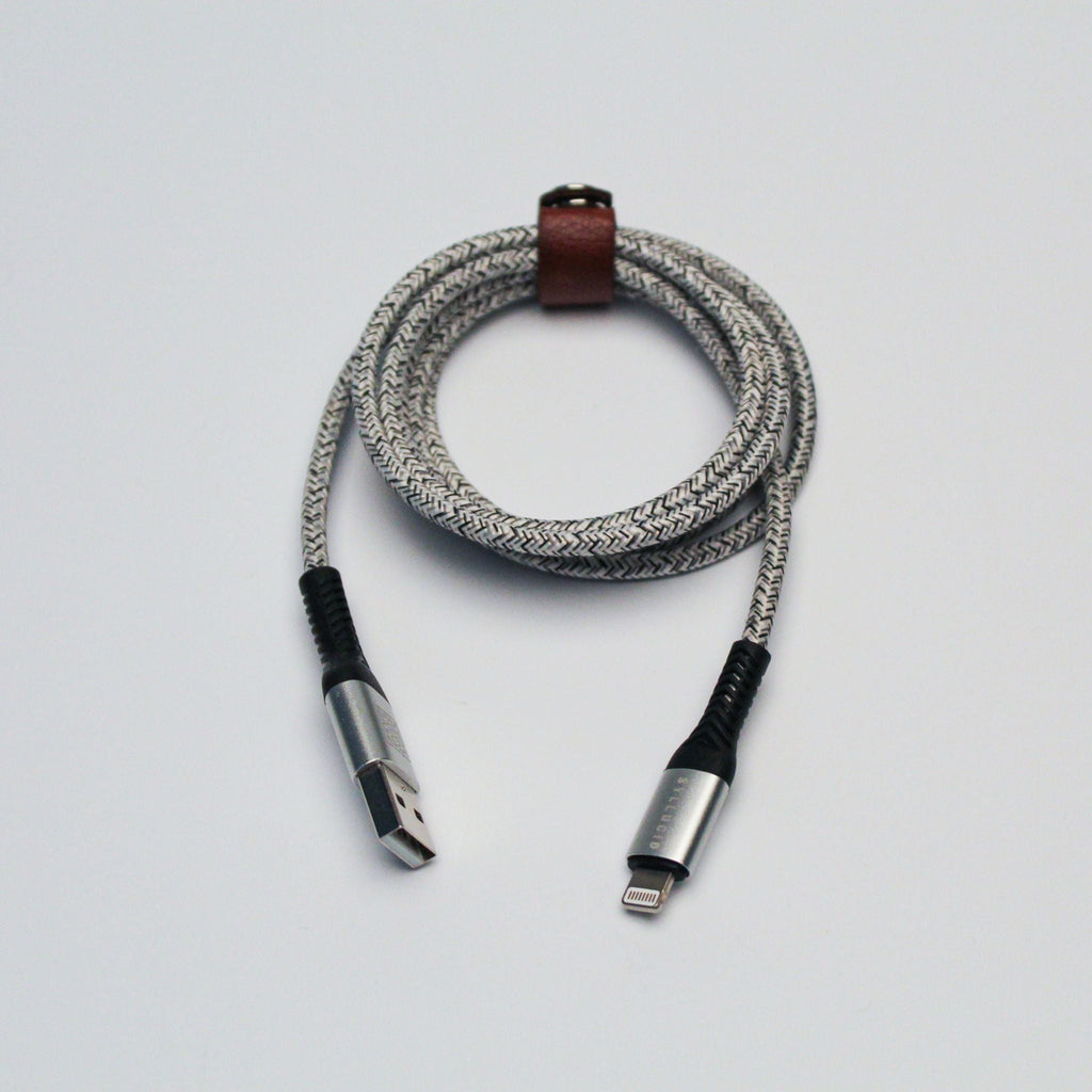 Syllucid - Reinforced Ethical Charging Cable, Lightning - Buy Me Once UK