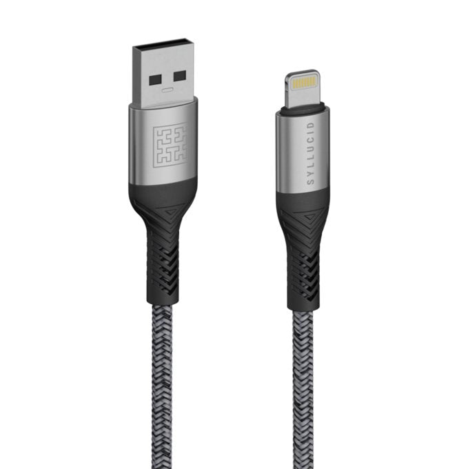 Syllucid - Reinforced Ethical Charging Cable, Lightning - Buy Me Once UK
